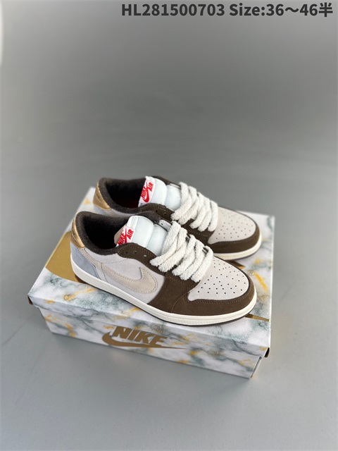 women air jordan 1 shoes H 2023-10-26-367